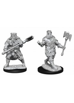 D&D Nolzur's Marvelous Miniatures: Human Barbarian Male